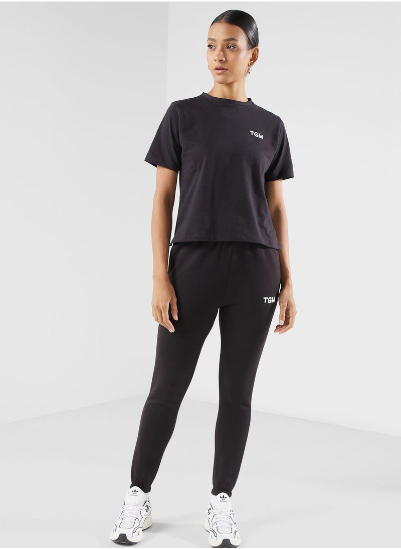 The Giving Movement - Fitted Sweatpants - Image 1
