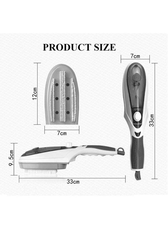 ECVV Portable Handheld Electric Steamer | Travel Clothes Steamer Household Electric Iron Portable Small Ironing Artifact Steam Brush Ironing Machine - Image 4