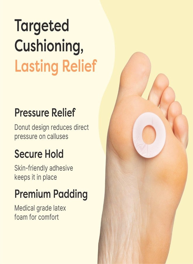 ZenToes Callus Cushions | Water-Resistant Self-Stick Adhesive Corn Pads | Foot, Heel, & Toe Discomfort Relief | Soft Foam for Friction Protection | Ideal for Active Lifestyles | 48-Pack - Image 3