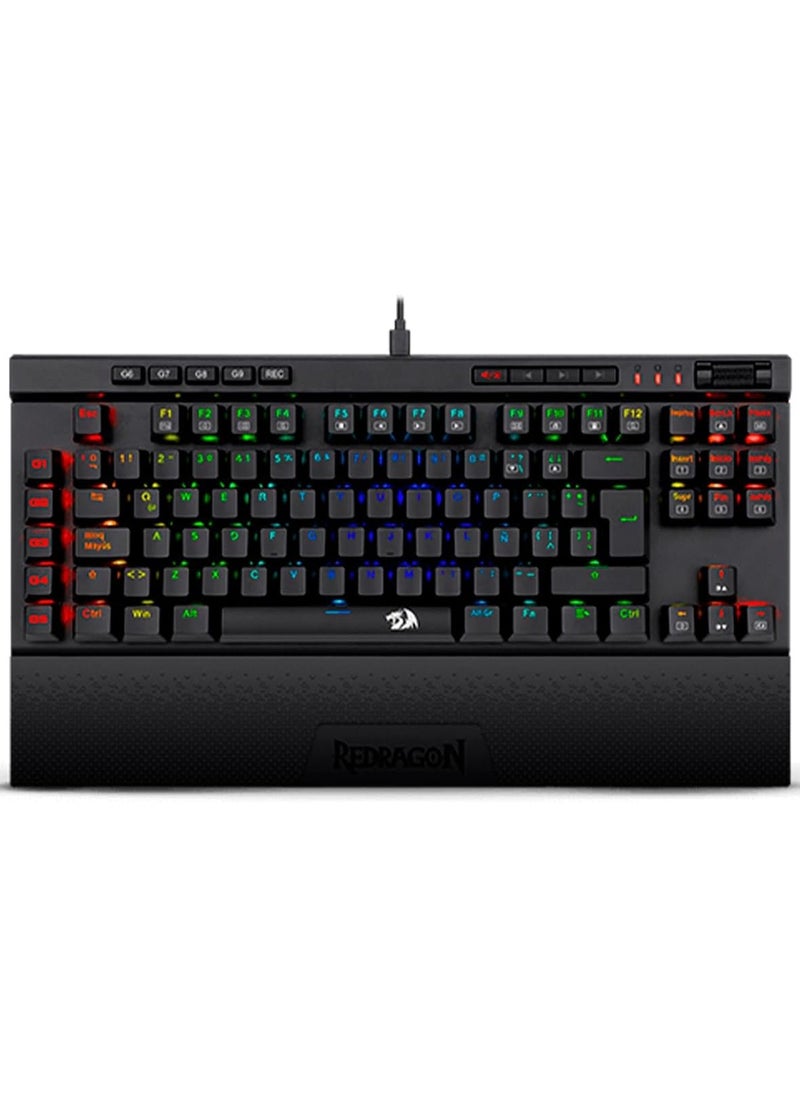 ريدراجون - لوحة مفاتيح الألعاب الميكانيكية Redragon K587 Magic-Wand RGB - Image 1