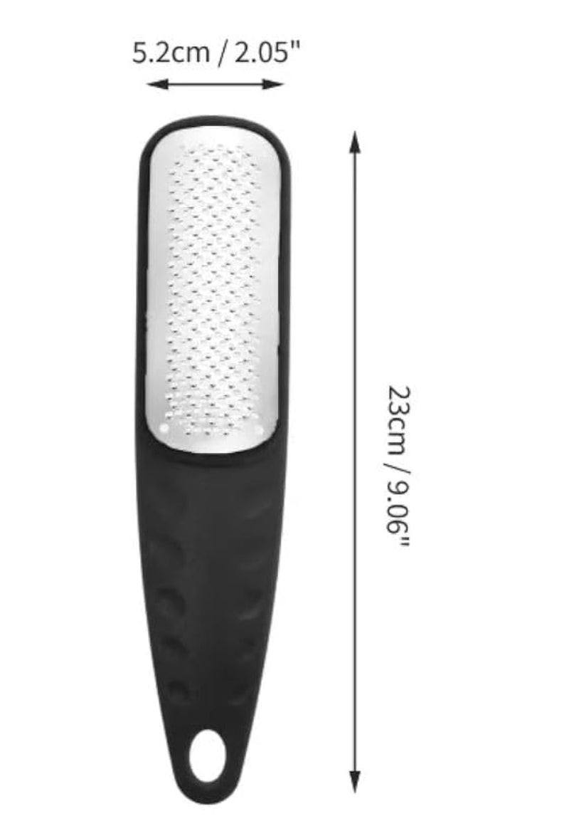 1pc Scraper Stainless Spatula Squeegee Scraping Tool Metal Spatula Remover Remover Exfoliating Scrub Exfoliator for feet Dead Skin Remover Pedicure File Foot-MULTICOLOR - Image 2