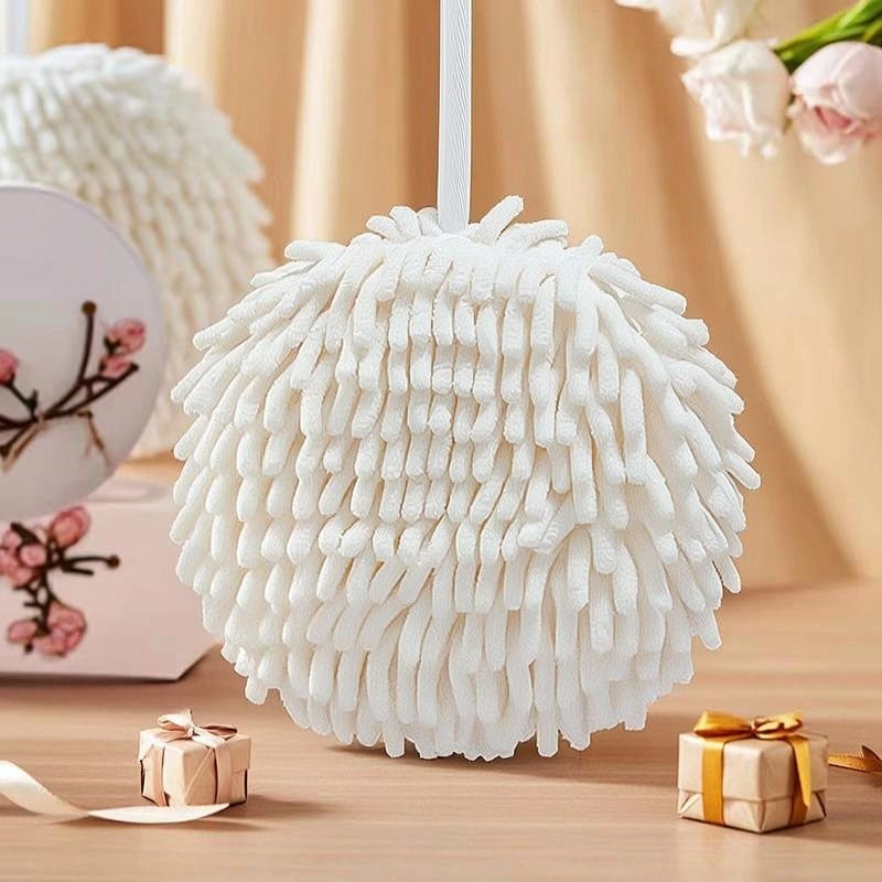 Hand Wipe Ball Chenille Soft Long Pile for Car Cleaning - Image 5