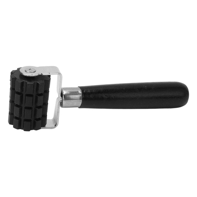 Automotive Silencing Roller: L Size High-Roughness Flow Channel, Non-Slip Efficient Operation - Ergonomic Pine Wood Handle, Fatigue-Reducing Comfortable Grip, Sound-Absorbing Roller for Vehicle Sound - Image 1