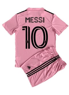 Miami 23-24 Miami Away Shirt, #10 Messi International Major League Soccer Jersey, Jersey and Shorts Set  - Image 2
