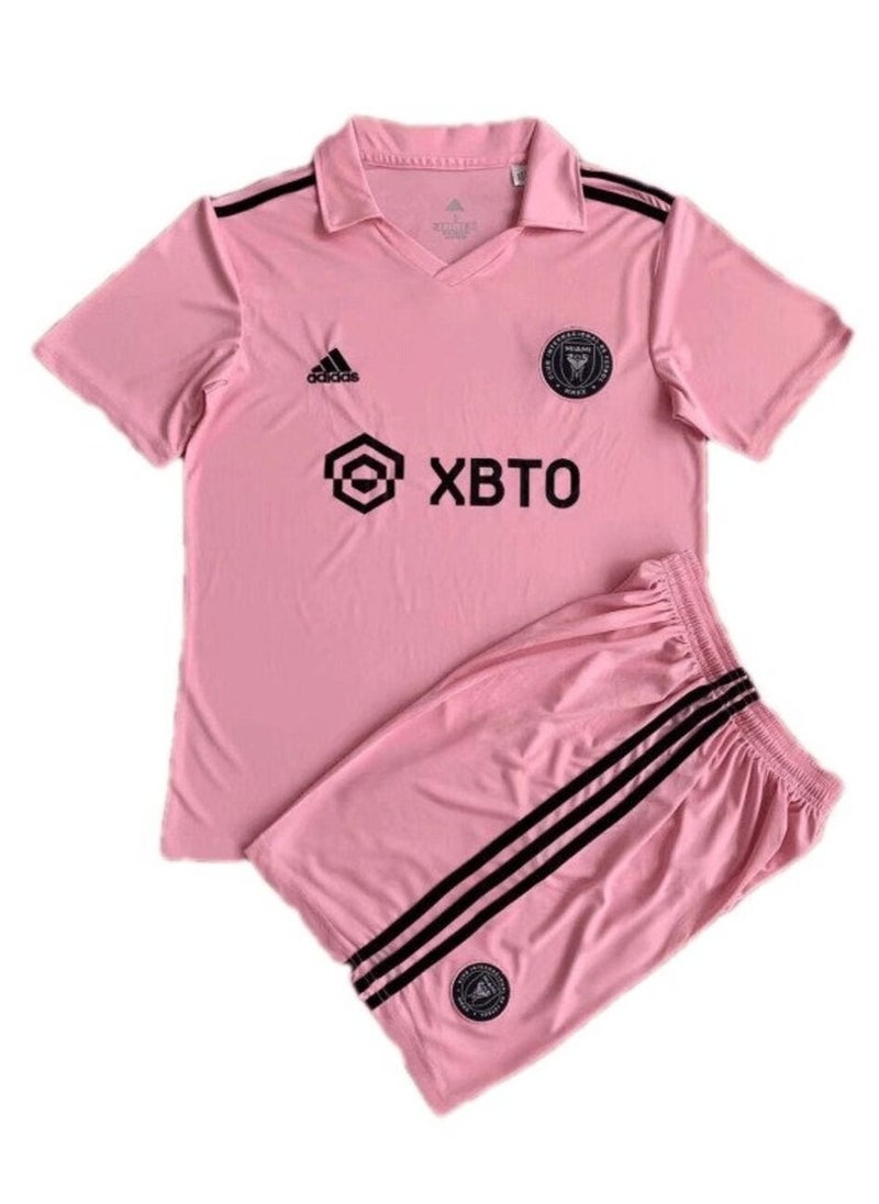 Miami 23-24 Miami Away Shirt, #10 Messi International Major League Soccer Jersey, Jersey and Shorts Set  - Image 3