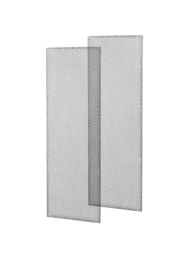 2 PACK Cooker Hood Filter Hood Filter Replacement Metal Grease Filter Universal Mesh Hood Extractor, Double-layer Aluminum, Vent Filter Fit for Many Leading Brand of Cooker Hood  - Image 1