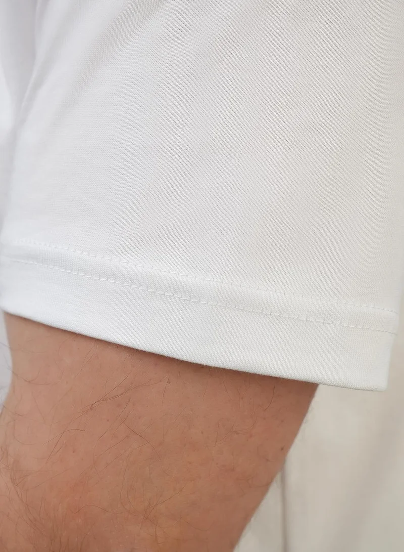 GIORDANO  Men's Slim Fit Cotton Jersey Crew Neck Print Tee | WWS Graphic for Men | Best Price UAE