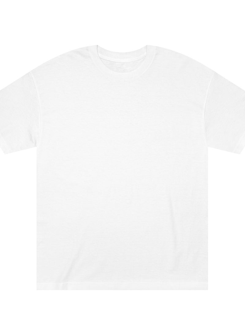 MISHAREN Pure Heavy Cotton T-Shirt for Women and Men Classic Tee  - Image 4