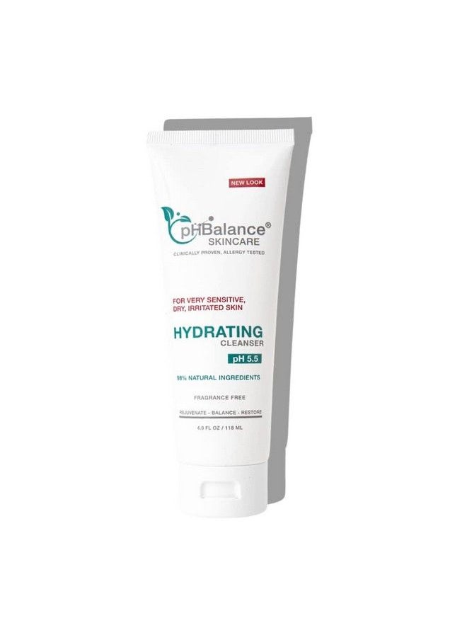 pH Balance Skincare Hydrating Face Wash Gel Cleanser Daily Facial & Body Moisturizing Cleanser For Dry Acneprone Sensitive Skin All Natural No Fragrance Cruelty Oil Paraben Free 4Oz  - Image 1