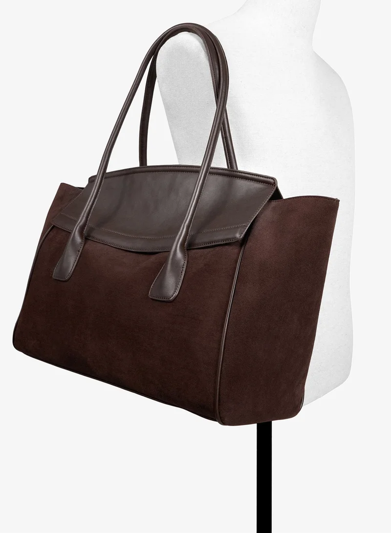 Call it Spring DARK BROWN Josiie Tote Bag for Women | Best Price UAE