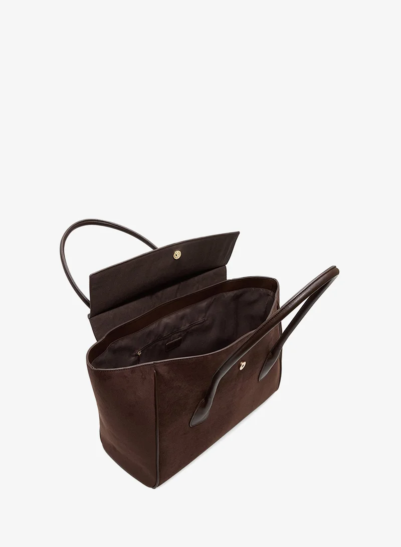 Call it Spring DARK BROWN Josiie Tote Bag for Women | Best Price UAE