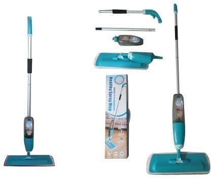 XIBO Flat Spray Mop 2 in 1 Liquid Dispenser and Movable Handle High Absorbent Microfiber for Wet and Dry Surface Marble Flooring Tiles Cleaning - Image 4