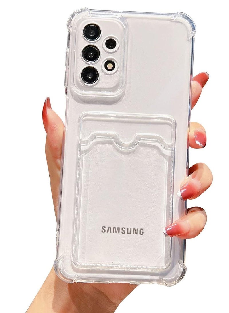 Samsung Galaxy A32 (4g) Wallet Cover Transperent Case - Image 1