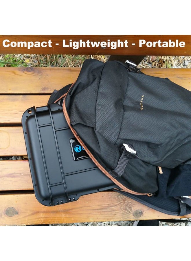 Lekufee Small Waterproof Hard Case for DJI Mini 3 Pro/3 Drone Accessories (Case Only, Not for DJI RC) - Image 4