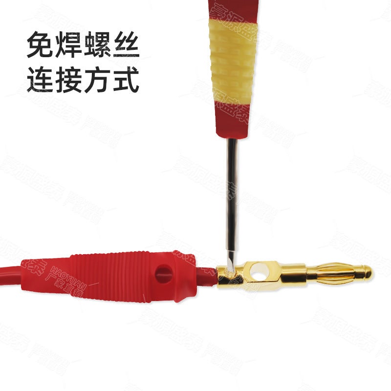 4Mm Lantern Head Banana Plug Lantern Type Soft Rubber Sleeve Welding-Free Non-Slip Soft Rubber Banana Banana Banana Plug - Image 5