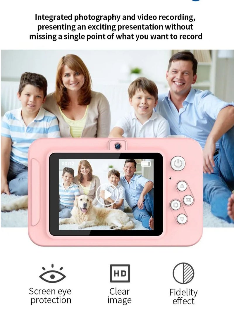 AROAQ 4k Digital Camera, 44 Megapixels High Definition Photography Travel Selfie Camera, Lightweight Portable Compact Kids Camera For Entry Level Small Students And Kids, (Black) - Image 3