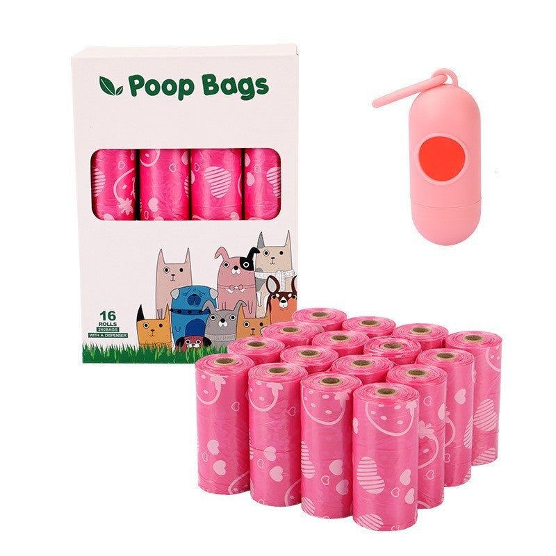 HJ Biodegradable Pet Waste Bags for Outdoor Dog Walking - Image 1