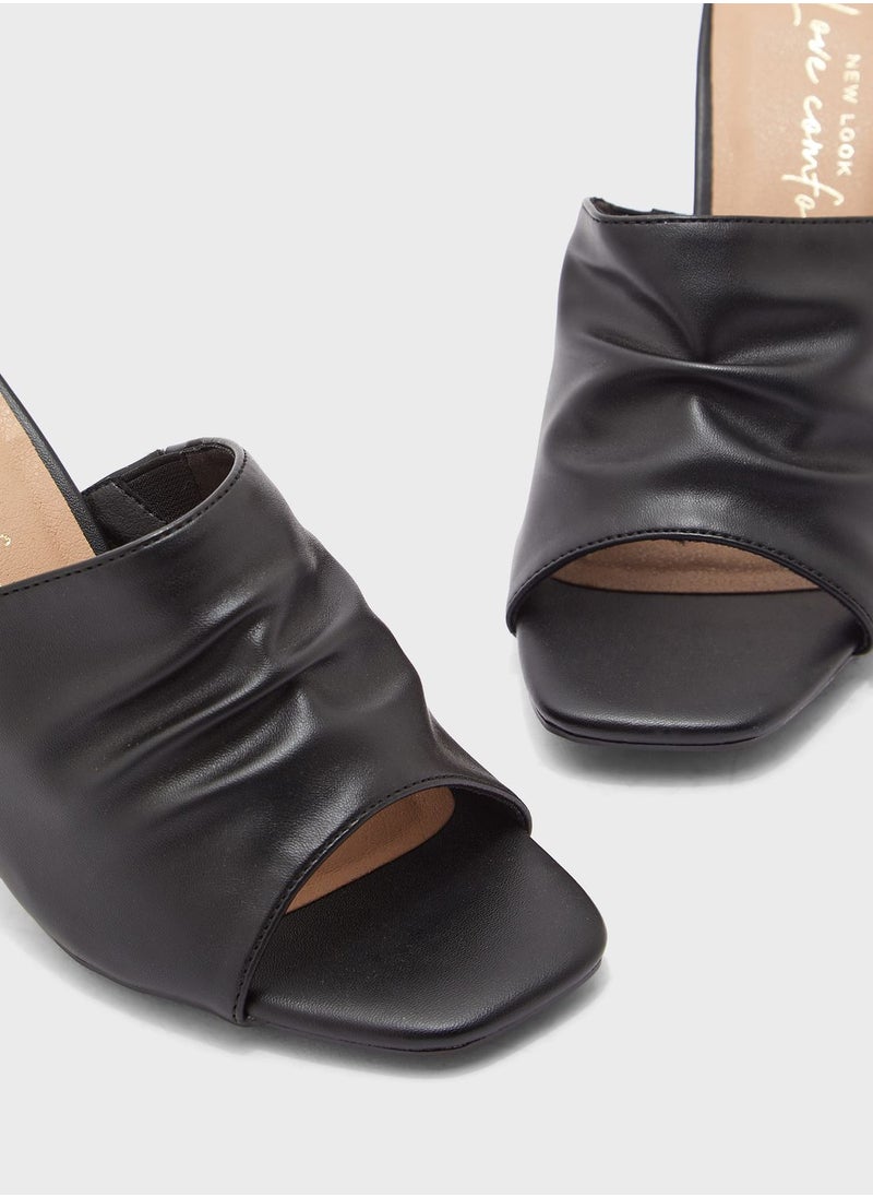 NEW LOOK - Casual Mid-Heel Sandals - Image 1