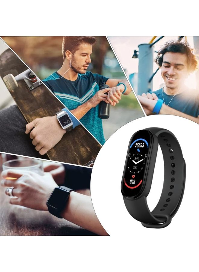 NIBEMINENT M6 Smart Fitness Tracker Band Black  - Image 4