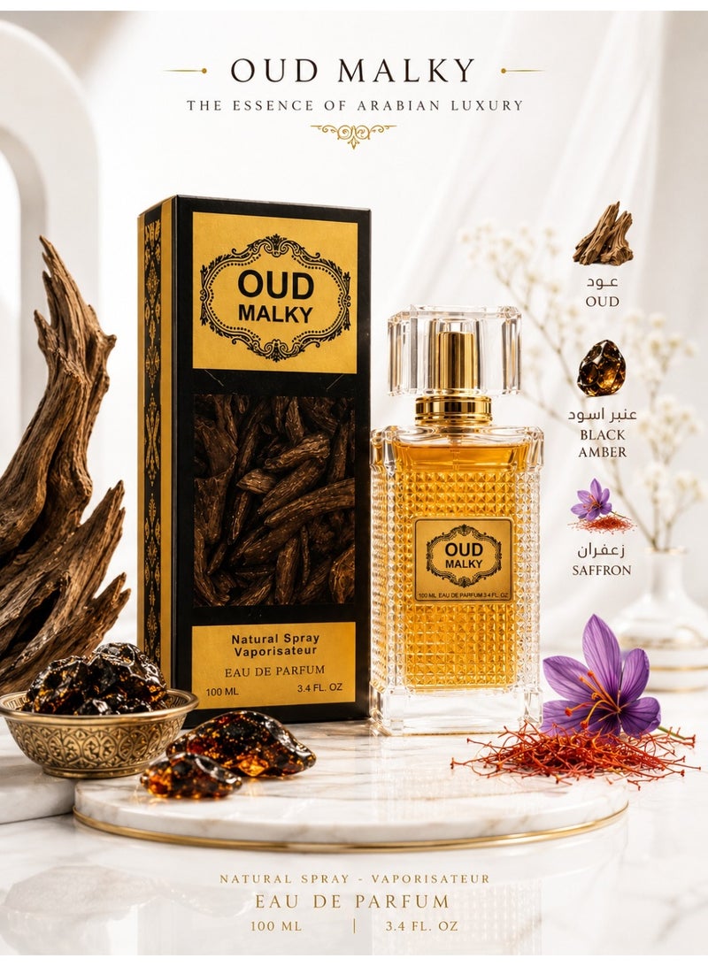 أبانو عود ملكي ماء عطر 100 مل – للجنسين - Image 3