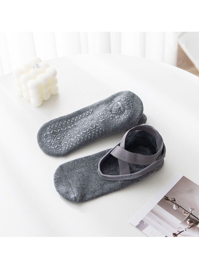 KUAZIVI Non Slip Socks Anti-Skid Breathable Fitness Yoga Socks - Image 5