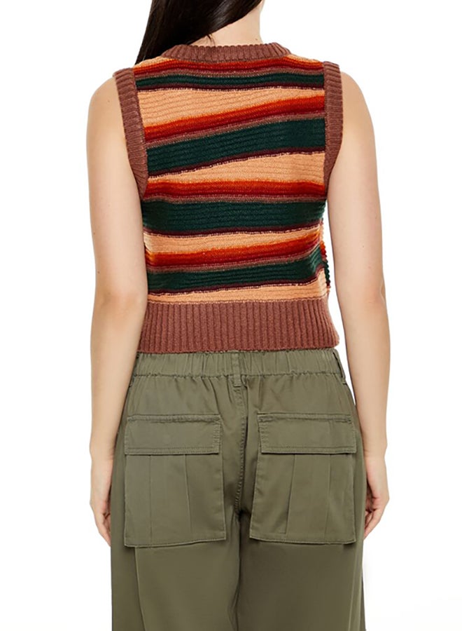 FOREVER 21 Sweater-Knit V-Neck Top - Image 5