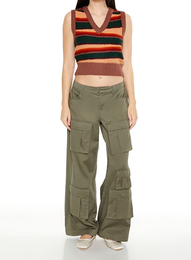 FOREVER 21 Sweater-Knit V-Neck Top - Image 2