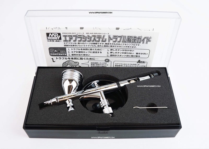 Mr. HOBBY Procon Boy MR. Airbrush Custom 0.18MM GSI Creos PS-771 Supreme Detail Mr hobby Airbrush Special by SprayGunner - Image 2