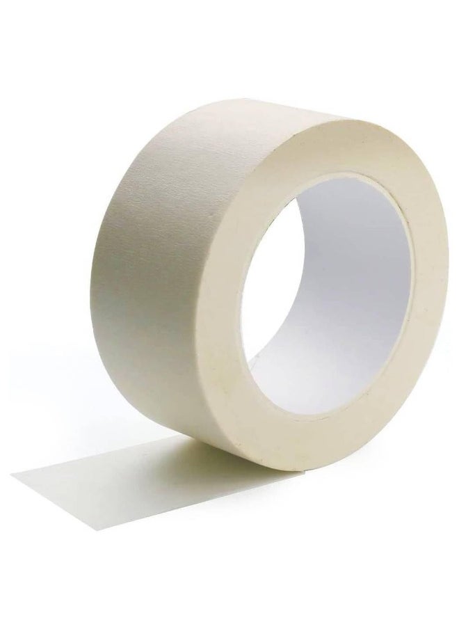 MOMENT 1 Roll Masking Tape 2 Inches X 20 Yards | Strong Adhesive Tape For Painting, Decorating, Diy Home, Office, School Stationery, Arts, Diy Crafts  - Image 1
