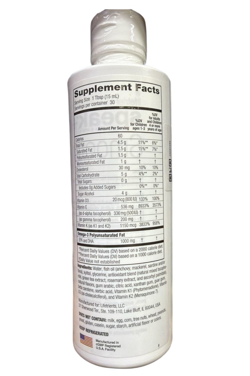 Lifetrients – Speak+D Smooth – Orange Vanilla – 15.2 oz – Pediatrician Formulated to Support Children with Special Nutritional Requirements – Enhanced with Omega-3 & Vitamins E's, K's & D  - Image 2