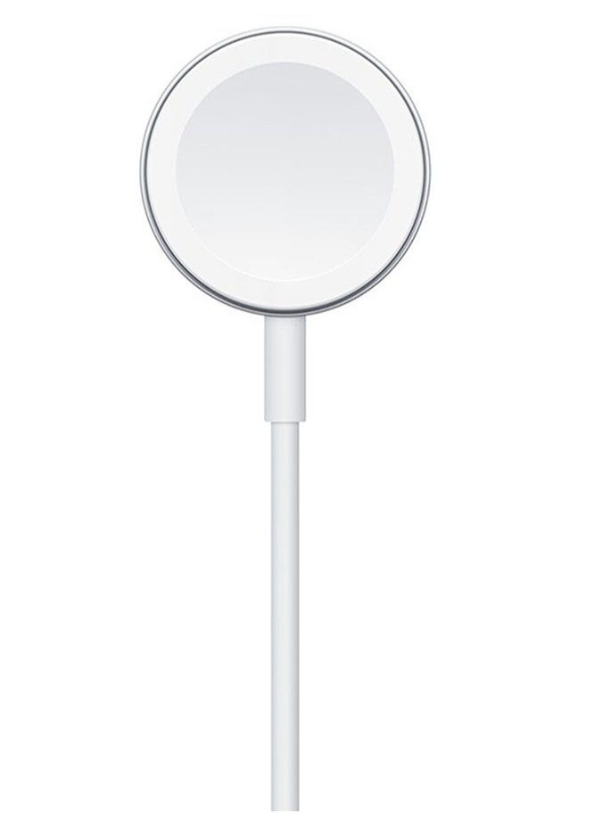 JAJEEK "ET-WC21 Wireless Charging Cable for Apple Watch - 1.0m, 5V/0.35A, Sleek White Design" - Image 3