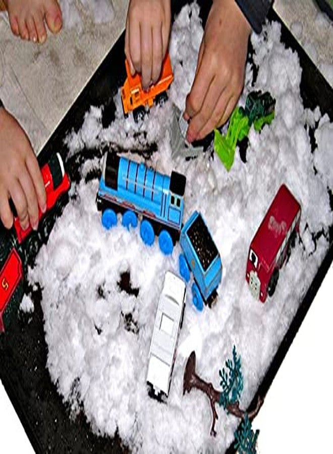 ساينس جَن فن مسحوق الثلج الفوري - بوليمر ماص، تعليم وتعلم العلوم حول علم البوليمرات، نشاط عملي مثير في مجالات العلوم والتكنولوجيا والهندسة والرياضيات (عبوة وزنها رطل واحد) - Image 3