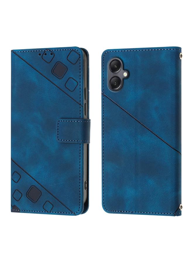 S-TOP Case For Samsung Galaxy A05 Skin-feel Embossed Leather Phone Case - Image 2