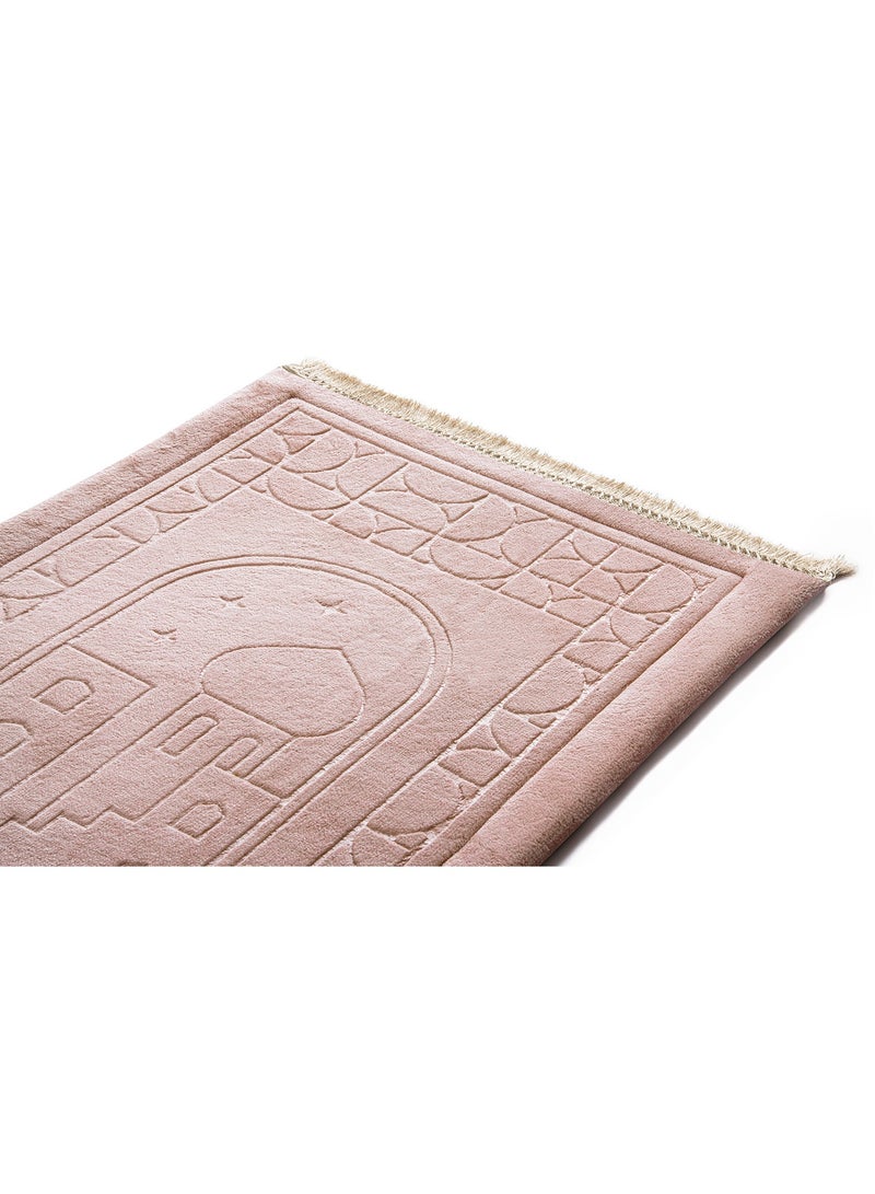 Urban rugs Blush Pink Emboss Prayer Mat - Image 2
