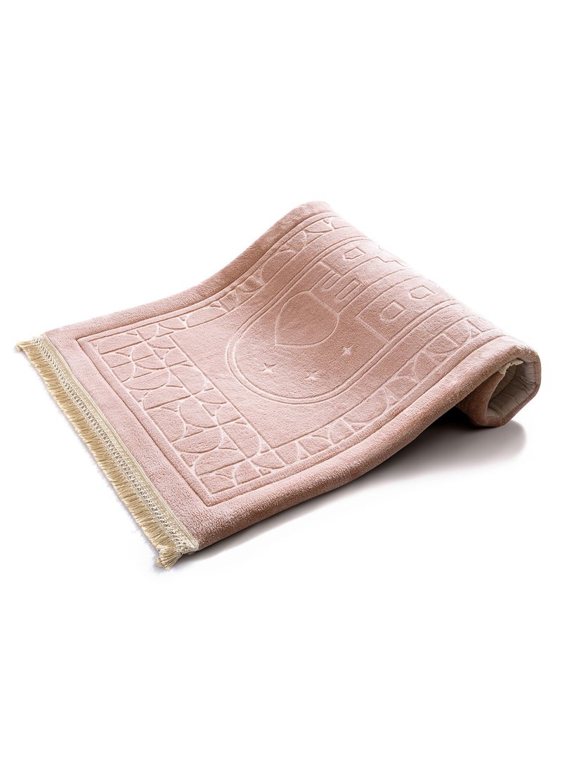 Urban rugs Blush Pink Emboss Prayer Mat - Image 3