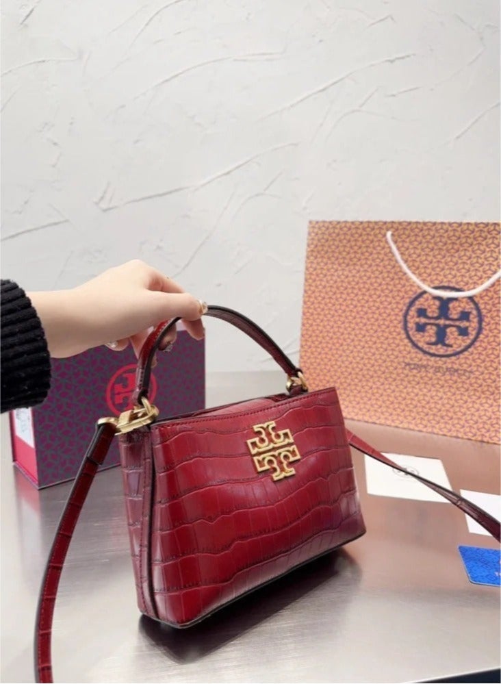 بورش Tory Burch حقيبة جلدية للنساء