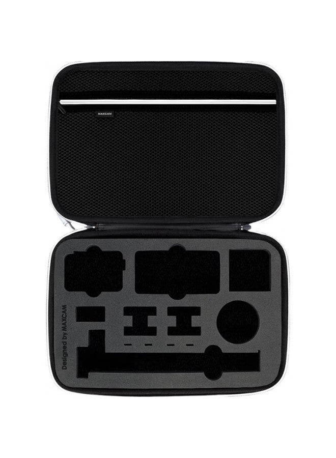 Maxcam Suitable For Dji Action Cameras Osmo Action 5/4 All-In Storage Case, Protective Box, Portable Accessories, Travel Large Bag, Hard Shell, Shockproof, Pressure-Resistant, Splash-Proof - Image 2