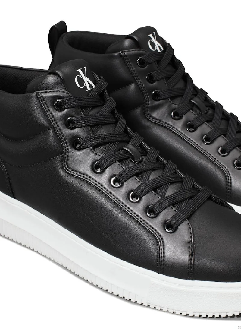 Calvin Klein Jeans Leather High-Top Sneakers