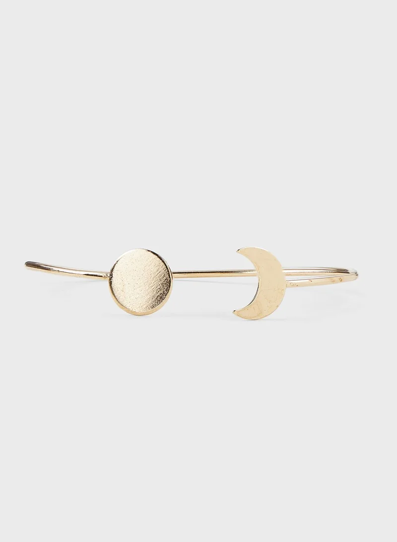 Ginger 4 Pack Bangle And Chain Bracelet Set