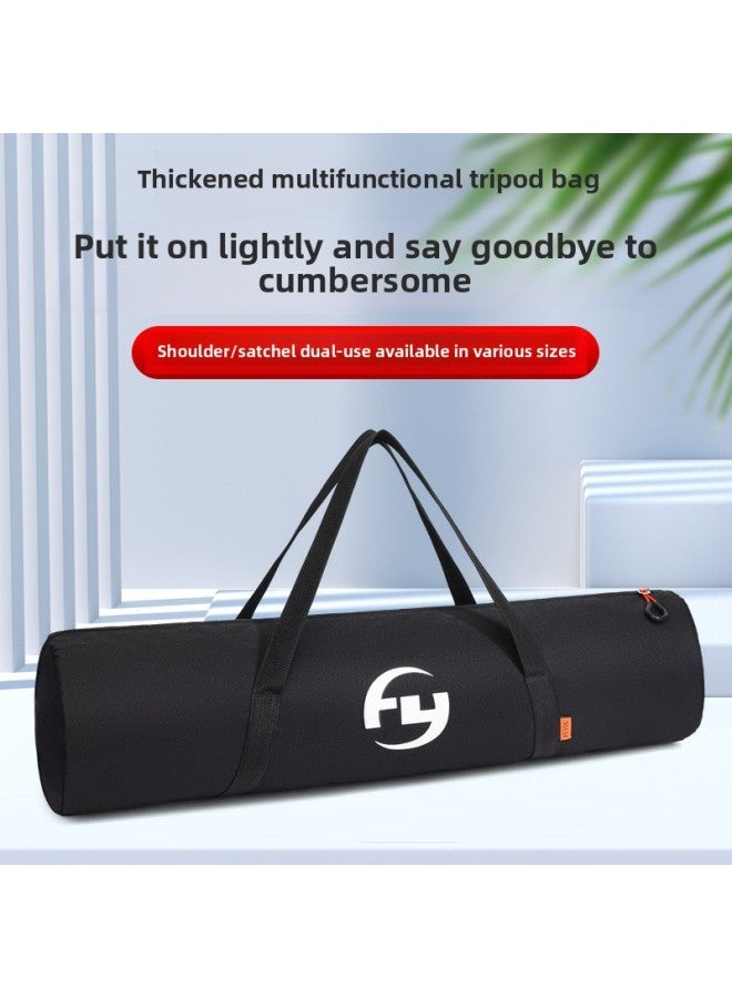 Generic Portable Multi-functional Storage Bag Fishing Gear Summer Mat Storage Yoga Mat Bag Carpet Mattress Mosquito Tent Storage Dust Cover-Color:Black-Capacity:101cm*22cm  - Image 1