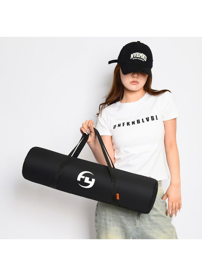 Generic Portable Multi-functional Storage Bag Fishing Gear Summer Mat Storage Yoga Mat Bag Carpet Mattress Mosquito Tent Storage Dust Cover-Color:Black-Capacity:101cm*22cm  - Image 3