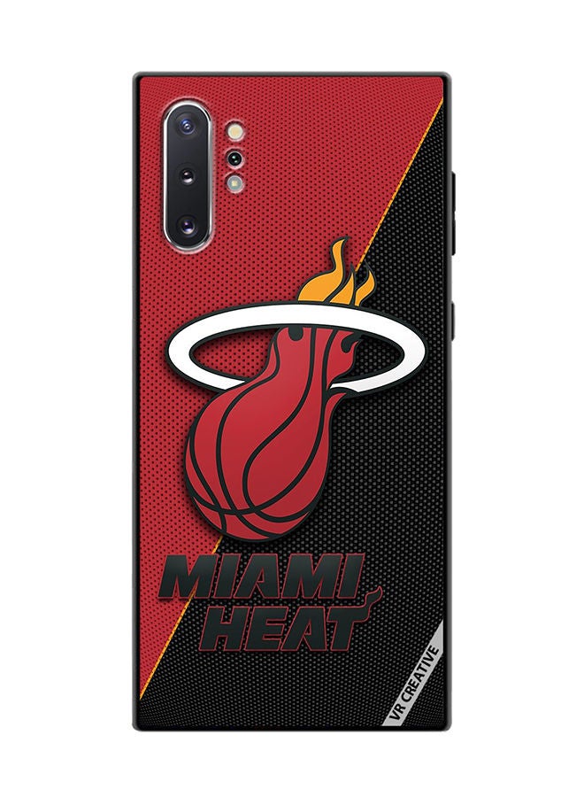 VR CREATIVE Protective Case Cover For Samsung Galaxy Note10 Plus 5G Miami Heat Design Multicolour - Image 1