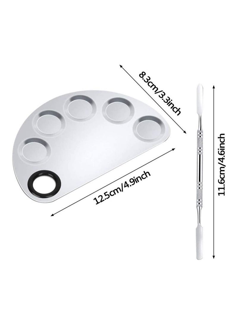 أوريتي عبوة من لوحتي مكياج احترافيتين، نوعان من مستحضرات التجميل المصنوعة من الفولاذ المقاوم للصدأ - 1 - Image 2