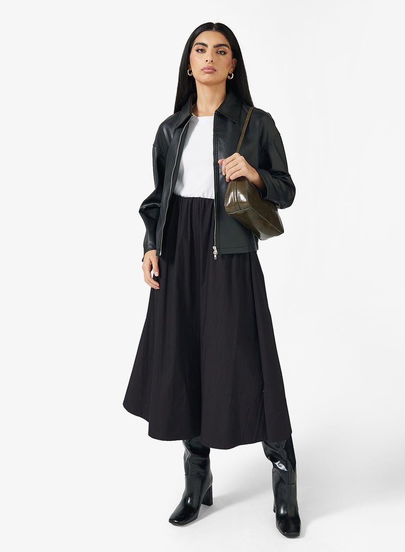 ELLA PU Boxy Jacket - Image 4