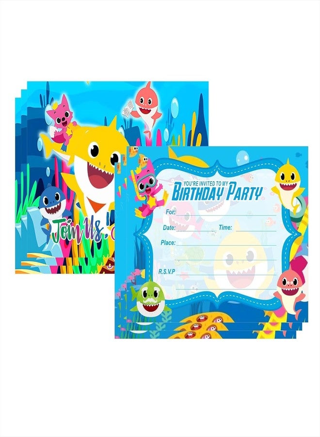Losede 12PCS Birthday Invitations Birthday party supplies decorations (1) - Image 4