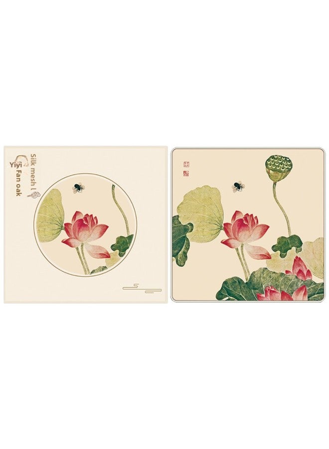 Silk Mouse Pad Chinese Style Special Gift For Old Foreigners Beijing Cultural And Creative Souvenirs Accompanying Gift-Color:Great Wall Hero  - Image 5