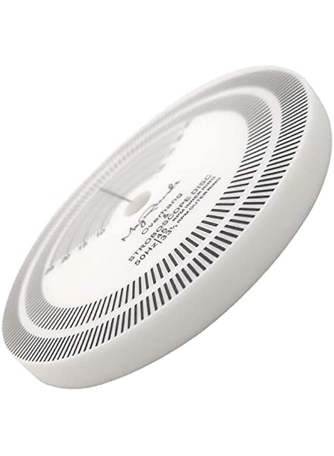 Vinyl Record Player Speed Vinyl Calibration Disc Vinyl Record Calibration Device Sade Vinyl Turntables for Vinyl Records Record Player Disc Strobe Pickup Acrylic White - Image 1