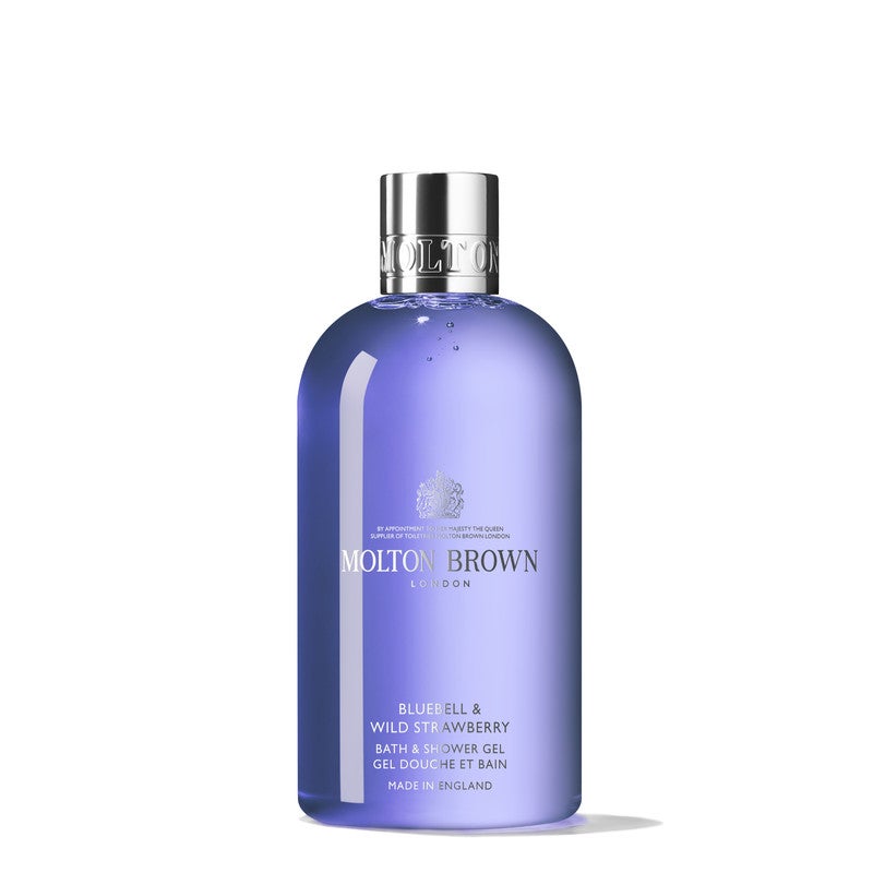 MOLTON BROWN Bluebell & Wild Strawberry Bath & Shower Gel 300Ml - Image 1