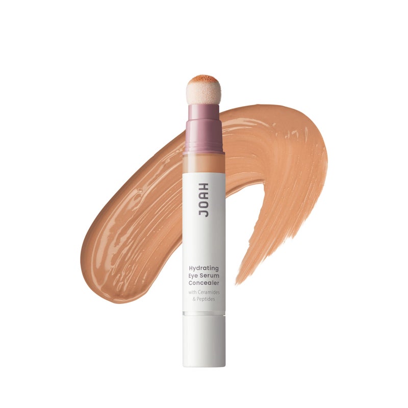 JOAH Perfect Complexion Under Eye Concealer and Serum, Korean Makeup, Hydrating Under Eye Concealer Stick for Dark Circles and Puffiness, Peptide Serum with Medium Coverage - Image 1