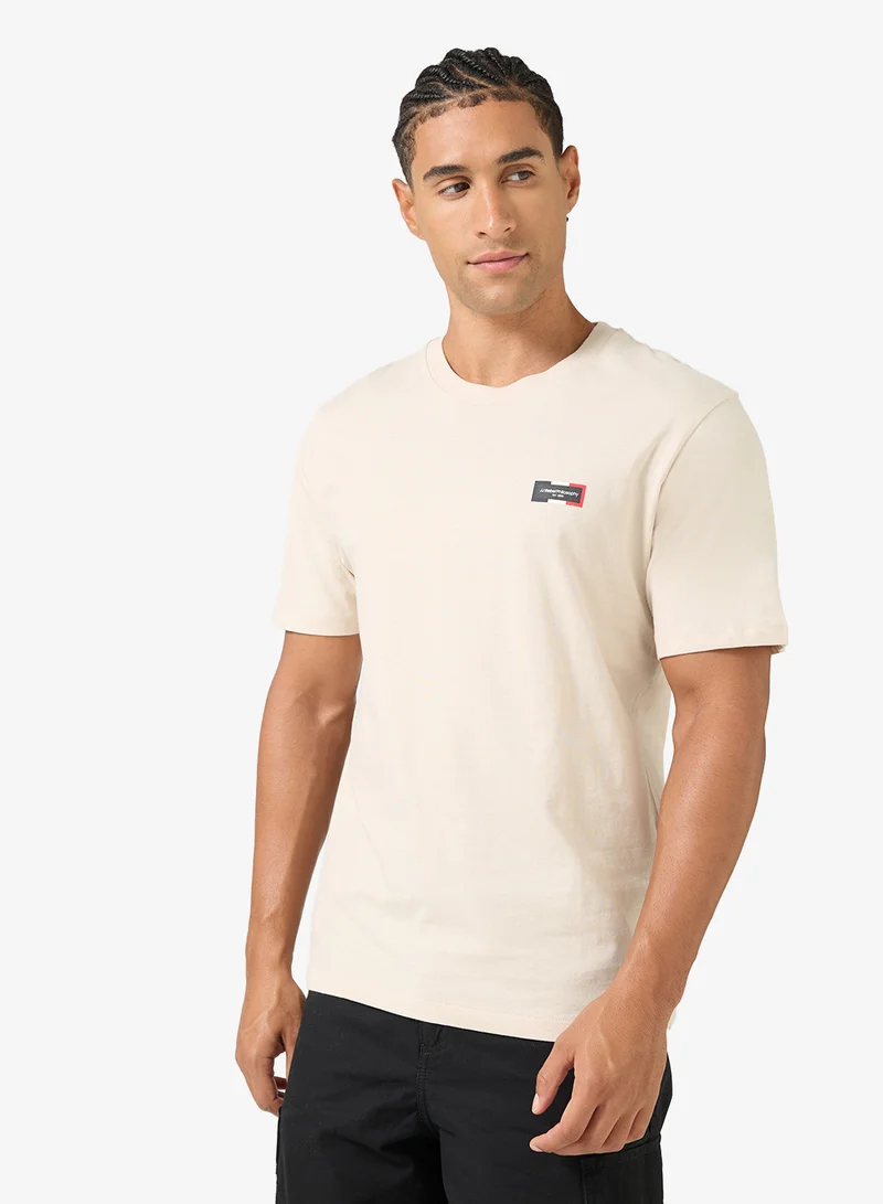 Logo Regular Fit Crew Neck T-Shirt